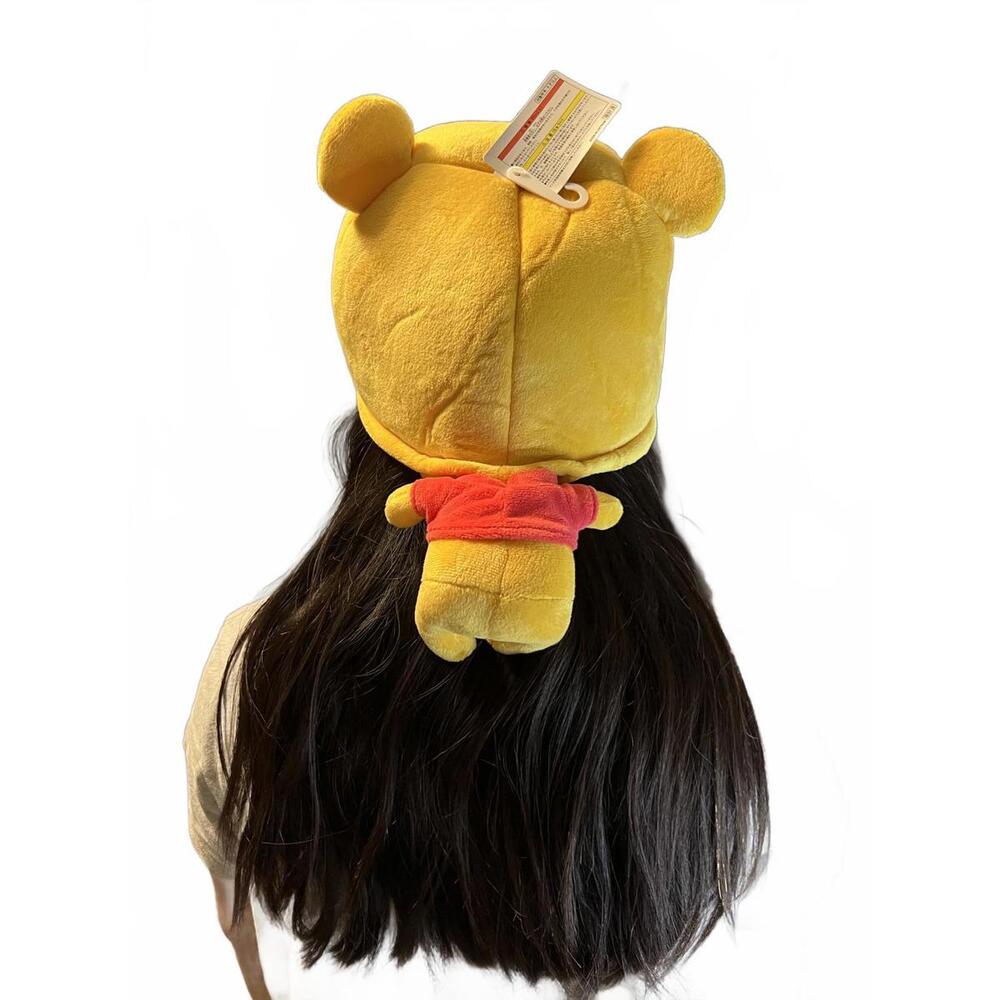 NWT Tokyo Disney Resort Winnie the Pooh "Fun Cap" Plush Hat - Picture 2 of 5